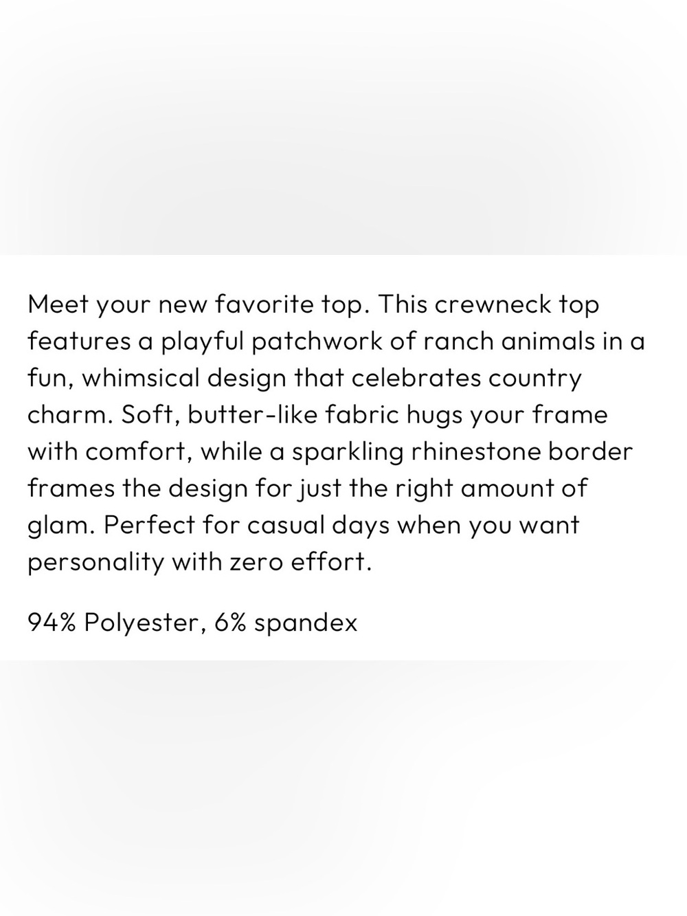 Rowdy Ranch Top - Picture 6 of 7